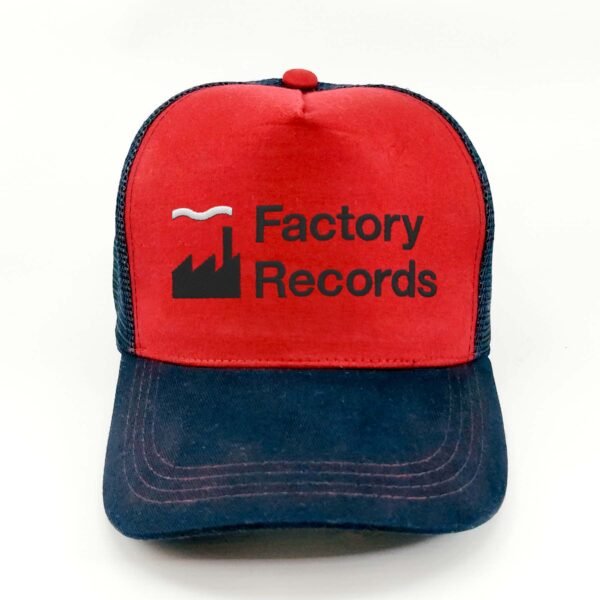 Factory-Records_Modelo6_Frente_Negro Gorra Factory Records