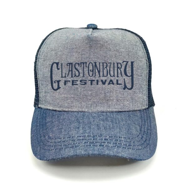 Glastonbury_Modelo1_Frente_AzMarino Gorra Glastonbury
