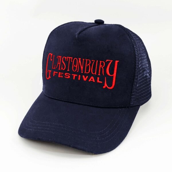 Glastonbury_Modelo8_Diagonal_rojo Gorra Glastonbury