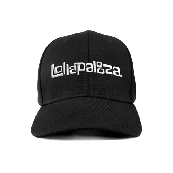 Lolapalooza_Gorra_Baseball_Frente_Blanco Gorra Lollapalooza
