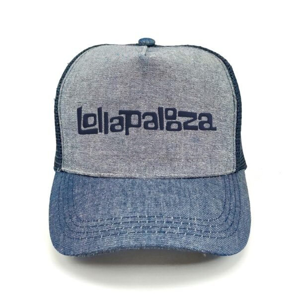 Lolapalooza_Modelo1_Frente_AzMarino Gorra Lollapalooza