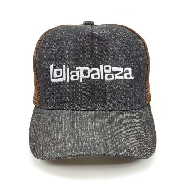 Lolapalooza_Modelo2_Frente_Blanco Gorra Lollapalooza