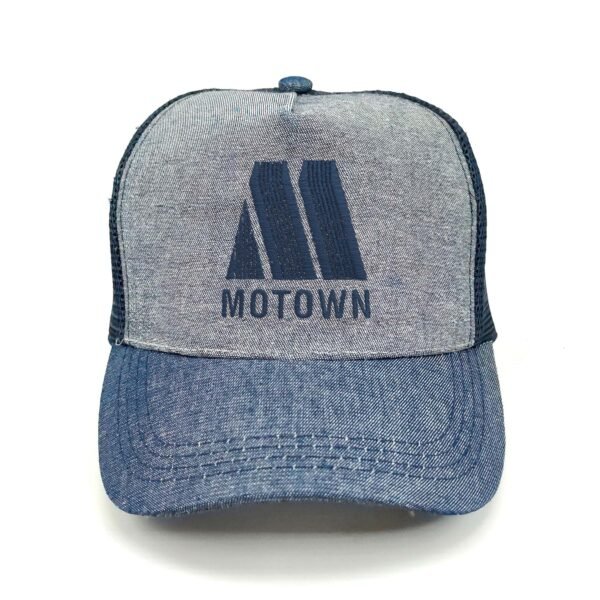 Motown_Modelo1_Frente_AzMarino Gorra Motown