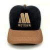 Motown_Modelo3_Frente_Dorado Gorra Motown