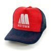 Motown_Modelo6_Diagonal_Blanco Gorra Motown