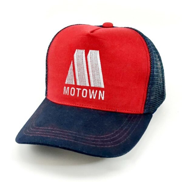 Motown_Modelo6_Diagonal_Blanco Gorra Motown