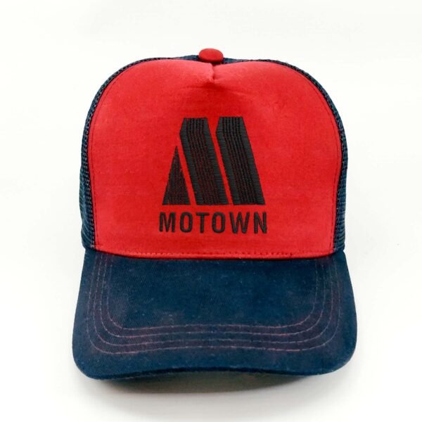 Motown_Modelo6_Frente_Negro Gorra Motown