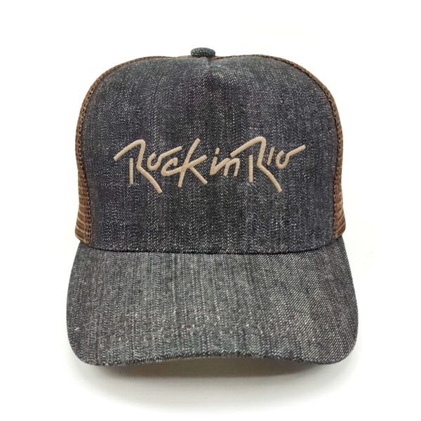 Rock-In-Rio_Modelo2_Frente_Dorado Gorra Rock In Rio