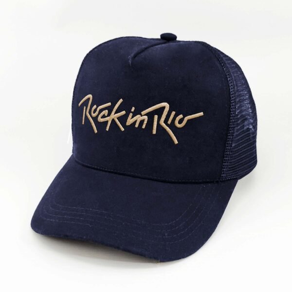 Rock-In-Rio_Modelo8_Diagonal_Dorado Gorra Rock In Rio