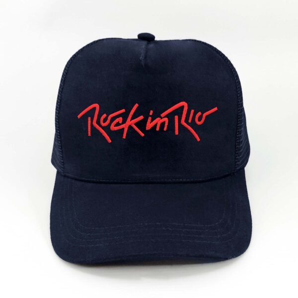 Rock-In-Rio_Modelo8_Frente_Rojo Gorra Rock In Rio