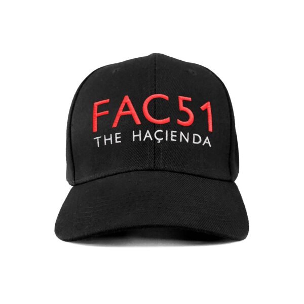 The-Hacienda_Gorra_Baseball_Frente Gorra The Hacienda