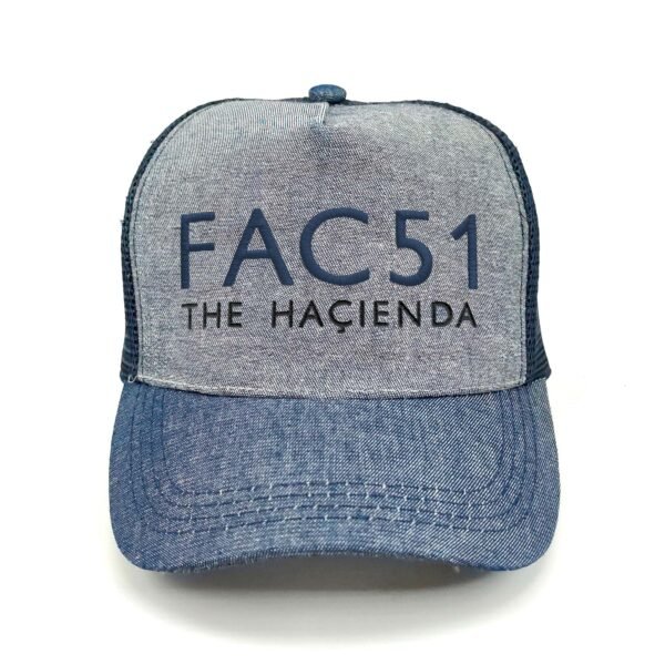 The-Hacienda_Modelo1_Frente_AzMarino Gorra The Hacienda