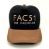The-Hacienda_Modelo3_Frente_Dorado Gorra The Hacienda