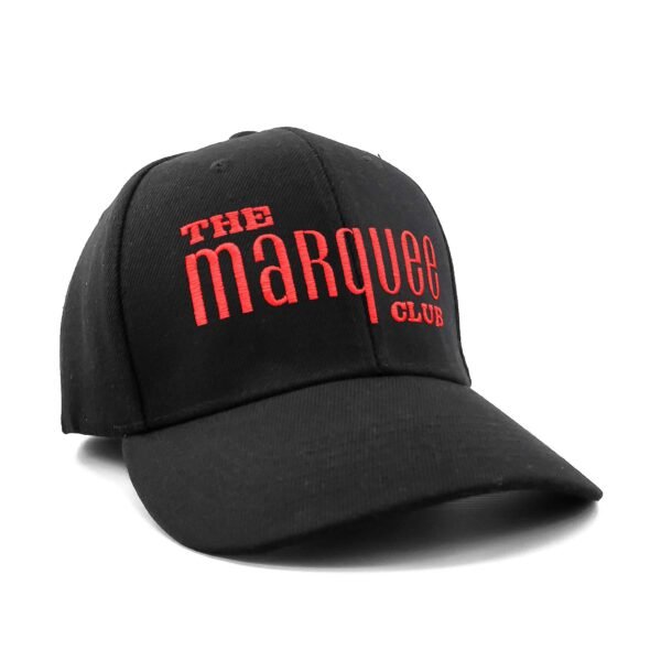 The-Marquee-Club_Gorra_Baseball_Diagonal.png_Rojo Gorra The Marquee Club