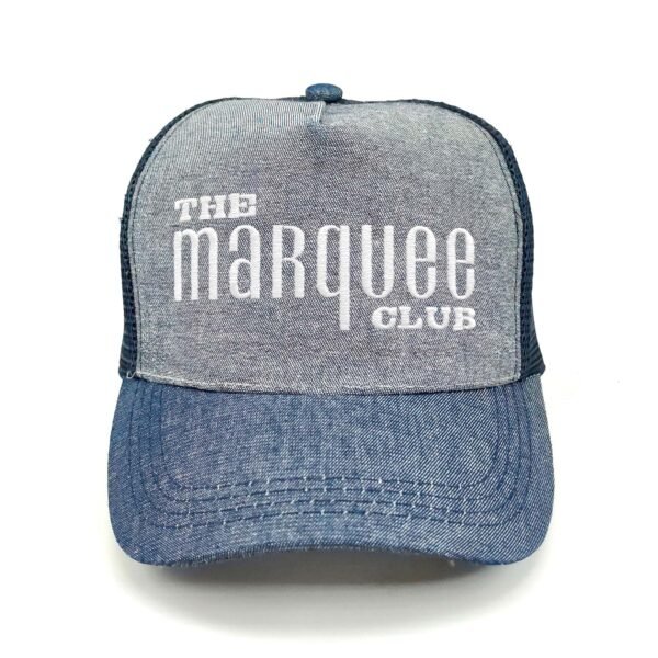 The-Marquee-Club_Modelo1_Frente_Blanco Gorra The Marquee Club