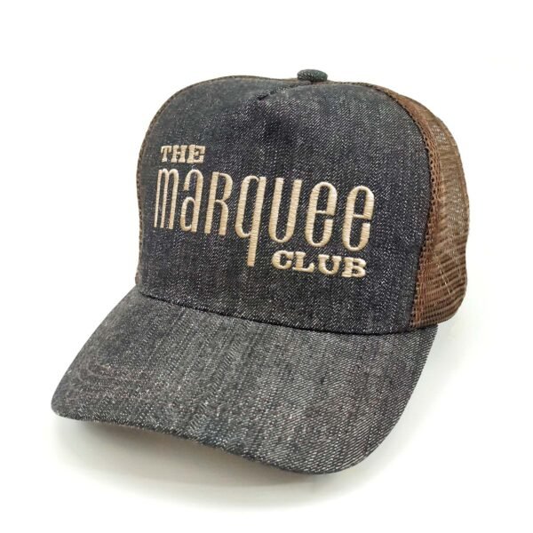 The-Marquee-Club_Modelo2_Diagonal_Dorado Gorra The Marquee Club
