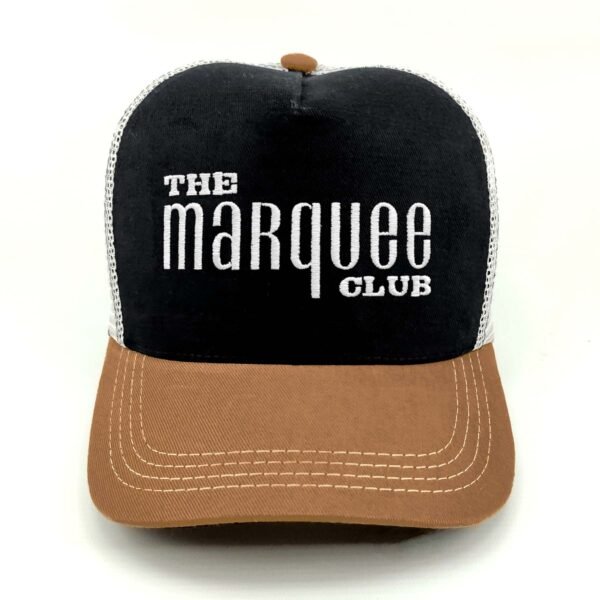 The-Marquee-Club_Modelo3_Frente_Blanco Gorra The Marquee Club