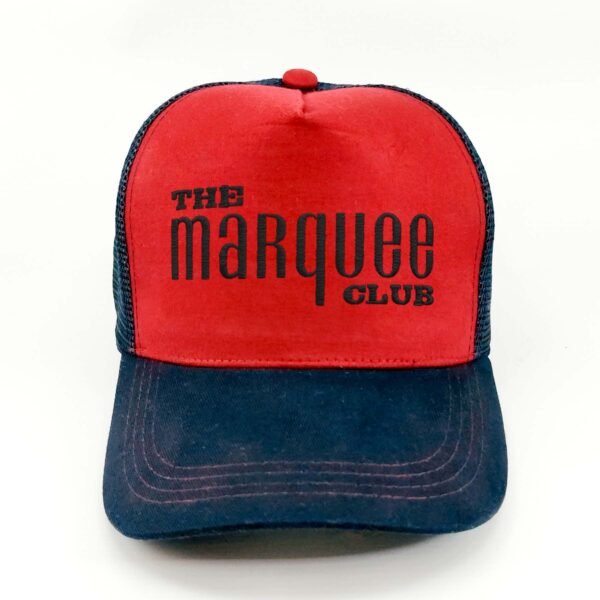 The-Marquee-Club_Modelo6_Frente_Negro Gorra The Marquee Club
