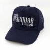 The-Marquee-Club_Modelo8_Diagonal_Blanco Gorra The Marquee Club