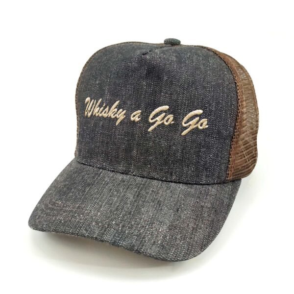 Whiskey-a-Go-Go_Modelo2_Diagonal_Dorado Gorra Whiskey a Go Go