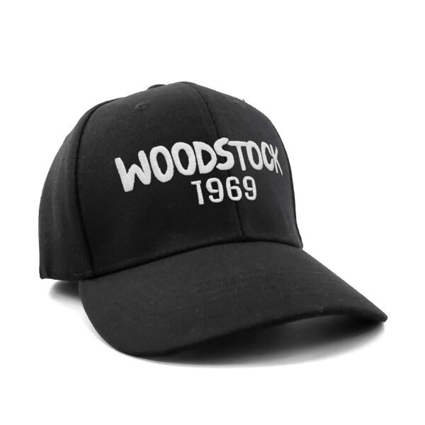 Woodstock_Gorra_Baseball_Diagonal_Blanco Gorra Woodstock